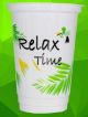 Relax Time Plastic Cup - 16 Oz Pack of 50