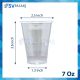Disposable Plastic Cup 210ml (Transparent) - Pack of 100