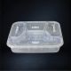 4 Partition Disposable Food Box With Lid