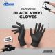  Disposable Black Gloves Vinyl - Powder free